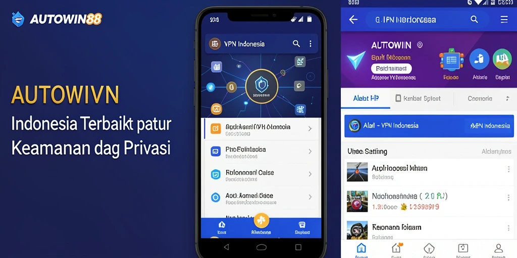 Antarmuka aplikasi AUTOWIN88 yang sederhana dan fungsional.