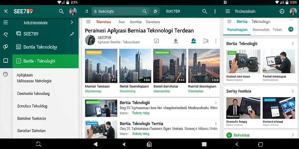 Antarmuka aplikasi SEE789 yang menarik dan informatif.
