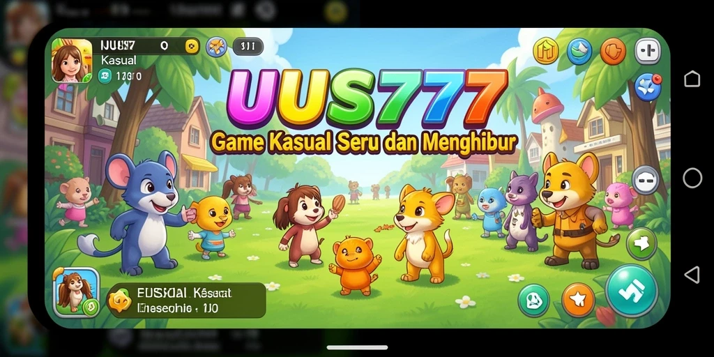 Tampilan antarmuka UUS777 yang cerah dan menarik.